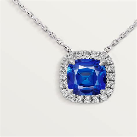 cartier neckalce|cartier sapphire and diamond necklace.